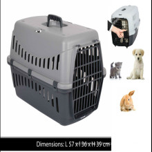 grande transportadora pet transportar cesta para cachorro cão gatinho gato gatinho coelho gaiola crate